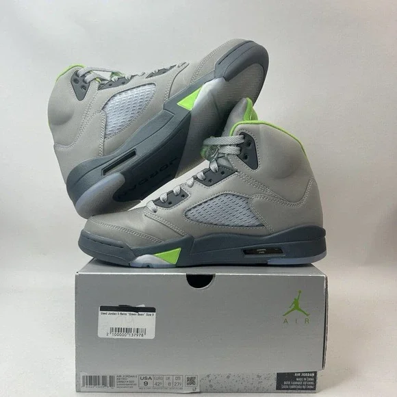 Nike Shoes Air Jordan 5 Retro OG “Green Bean” 2023 - Picture 3 of 8